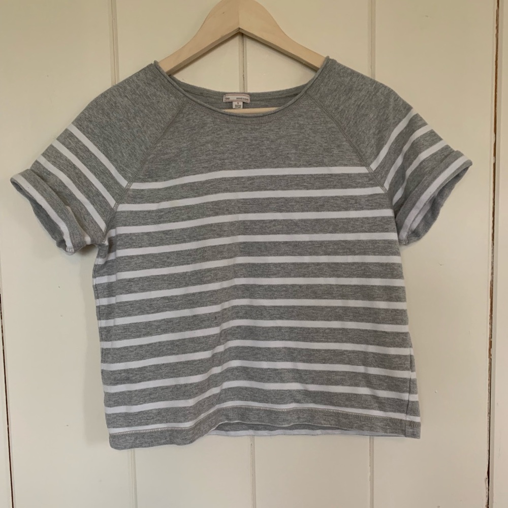 Gap cropped striped tee